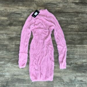 Fashion Nova fuzzy dress NWT